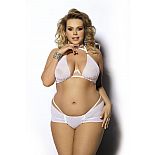 <strong>Очаровательный комплект Oretha: лиф и трусики</strong> <br />
Сногсшибательный комплект девственно-белого цвета покоряет с первого взгляда. <div class="charTableblock"><div><span>Размер</span>: 1X (50-52); 2X (52-54); 3X (54-56); 4X (56-58)</div><div><span>Цвет</span>: белый</div><div><span>Производитель</span>: Anais, Польша</div><div><span>В наличии</span>: 1X-2X, белый; 3X-4X, белый</div></div> Очаровательный комплект Oretha: лиф и трусики
Сногсшибательный комплект девственно-белого цвета покоряет с первого взгляда.