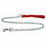 <strong>Цепь-поводок с кожаной ручкой и карабином 2,5мм * 120см, красная ручка</strong> <br />
Удобная и качественная амуниция из кожи и хромированной стали <div class="charTableblock"><div><span>Материал</span>: металл</div><div><span>Цвет</span>: красный, розовый</div></div> Цепь-поводок с кожаной ручкой и карабином 2,5мм * 120см, красная ручка
Удобная и качественная амуниция из кожи и хромированной стали