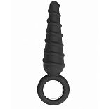 <strong>Анальная пробка со спиралью на поверхности No.60 Dildo With Metal Ring - 17,5 см.</strong> <br />
Черная анальная пробка со стимулирующей спиралью для дополнительной стимуляции. <div class="charTableblock"><div><span>Длина, см</span>: 17.50</div><div><span>Диаметр, см</span>: 3.80</div><div><span>Материал</span>: силикон</div><div><span>Длина, см</span>: 17-20</div><div><span>Диаметр, см</span>: 3</div></div> Анальная пробка со спиралью на поверхности No.60 Dildo With Metal Ring - 17,5 см.
Черная анальная пробка со стимулирующей спиралью для дополнительной стимуляции.