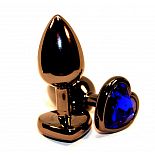 <strong>Чёрная анальная пробка с синим стразом-сердцем - 8 см.</strong> <br />
Анальная пробка с ярким кристаллом в форме сердечка внесет разнообразие в вашу интимную жизнь. <div class="charTableblock"><div><span>Длина, см</span>: 8.00</div><div><span>Диаметр, см</span>: 3.50</div><div><span>Материал</span>: металл</div><div><span>Длина, см</span>: 5-8</div><div><span>Диаметр, см</span>: 3</div></div> Чёрная анальная пробка с синим стразом-сердцем - 8 см.
Анальная пробка с ярким кристаллом в форме сердечка внесет разнообразие в вашу интимную жизнь.