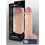 <strong>Вибромассажер из киберкожи с выносным блоком управления 50 - 23 см.</strong> <br />
Вибромассажер из киберкожи с выносным блоком управления №50. <div class="charTableblock"><div><span>Длина, см</span>: 23.00</div><div><span>Диаметр, см</span>: 5.00</div><div><span>Материал</span>: киберкожа</div><div><span>Длина, см</span>: 21-24</div><div><span>Диаметр, см</span>: 5</div><div><span>Производитель</span>: Сумерки богов, Россия</div></div> Вибромассажер из киберкожи с выносным блоком управления 50 - 23 см.
Вибромассажер из киберкожи с выносным блоком управления №50.