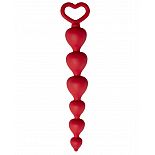 <strong>Бордовая анальная цепочка Heart Ray - 17,5 см.</strong> <br />
Анальная цепочка Heart Ray это новая вершина удовольствия. <div class="charTableblock"><div><span>Длина, см</span>: 17.50</div><div><span>Диаметр, см</span>: 2.45</div><div><span>Материал</span>: силикон</div><div><span>Длина, см</span>: 17-20</div><div><span>Диаметр, см</span>: 2</div></div> Бордовая анальная цепочка Heart Ray - 17,5 см.
Анальная цепочка Heart Ray это новая вершина удовольствия.