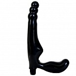 <strong>Безремневой страпон с вагинальной пробкой и 6 функциями вибрации</strong> <br />
Этот страпон без ремешков для крепления к телу – лучший друг девушек. Эта секс-игрушка 2-в-1 состоит из вибратора и вагинальной пробки. <br><br>
Если фаллос с загнутым кончиком подарит глубокое проникновение и массаж G точки вашей партнерше, то пробка вам – непревзойденный вибромассаж центра удовольствия. <br><br>
Кроме того, небольшой бугорок на основании во время секс-утех непрестанно будет давить на клитор, приближая момент яркой разрядки.
<div class="charTableblock"><div><span>Длина, см</span>: 17.00</div><div><span>Диаметр, см</span>: 3.00</div><div><span>Длина, см</span>: 17-20</div><div><span>Диаметр, см</span>: 3</div><div><span>Материал</span>: TPE / TPR</div><div><span>Цвет</span>: черный</div><div><span>Особенности</span>: безремневой; с вибрацией</div><div><span>Производитель</span>: Doc Johnson, США</div></div> Безремневой страпон с вагинальной пробкой и 6 функциями вибрации
Этот страпон без ремешков для крепления к телу – лучший друг девушек. Эта секс-игрушка 2-в-1 состоит из вибратора и вагинальной пробки. <br><br>
Если фаллос с загнутым кончиком подарит глубокое проникновение и массаж G точки вашей партнерше, то пробка вам – непревзойденный вибромассаж центра удовольствия. <br><br>
Кроме того, небольшой бугорок на основании во время секс-утех непрестанно будет давить на клитор, приближая момент яркой разрядки.