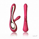 <strong>Розовый вибратор Soraya Deep Rose (LELO)</strong> <br />
SORAYA - самый красивый среди вибраторов двойного действия, имеет в запасе нескончаемый источник наслаждения. Под плавными изгибами скрыты индивидуальные моторчики, предназначенные для стимуляции различных эрогенных зон, и подвижный стимулятор, который легко настраивается, чтобы перенести Вас в мир самых роскошных ощущений. Вибратор имеет нежнейшее силиконовое покрытие. Он полностью водонепроницаем и прост в управлении. Трехкнопочный практичный интерфейс позволяет контролировать интенсивность вибраций и 8 разнообразных уровней стимуляции. Вибратор упакован в шелковый мешочек и элегантную коробочку, он может стать отличным подарком!
<div class="charTableblock"> </div> Розовый вибратор Soraya Deep Rose (LELO)
SORAYA - самый красивый среди вибраторов двойного действия, имеет в запасе нескончаемый источник наслаждения. Под плавными изгибами скрыты индивидуальные моторчики, предназначенные для стимуляции различных эрогенных зон, и подвижный стимулятор, который легко настраивается, чтобы перенести Вас в мир самых роскошных ощущений. Вибратор имеет нежнейшее силиконовое покрытие. Он полностью водонепроницаем и прост в управлении. Трехкнопочный практичный интерфейс позволяет контролировать интенсивность вибраций и 8 разнообразных уровней стимуляции. Вибратор упакован в шелковый мешочек и элегантную коробочку, он может стать отличным подарком!