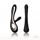 <strong>Черный вибратор Soraya Black (LELO)</strong> <br />
SORAYA - самый красивый среди вибраторов двойного действия, имеет в запасе нескончаемый источник наслаждения. Под плавными изгибами скрыты индивидуальные моторчики, предназначенные для стимуляции различных эрогенных зон, и подвижный стимулятор, который легко настраивается, чтобы перенести Вас в мир самых роскошных ощущений. Вибратор имеет нежнейшее силиконовое покрытие. Он полностью водонепроницаем и прост в управлении. Трехкнопочный практичный интерфейс позволяет контролировать интенсивность вибраций и 8 разнообразных уровней стимуляции. Вибратор упакован в шелковый мешочек и элегантную коробочку, он может стать отличным подарком!
<div class="charTableblock"> </div> Черный вибратор Soraya Black (LELO)
SORAYA - самый красивый среди вибраторов двойного действия, имеет в запасе нескончаемый источник наслаждения. Под плавными изгибами скрыты индивидуальные моторчики, предназначенные для стимуляции различных эрогенных зон, и подвижный стимулятор, который легко настраивается, чтобы перенести Вас в мир самых роскошных ощущений. Вибратор имеет нежнейшее силиконовое покрытие. Он полностью водонепроницаем и прост в управлении. Трехкнопочный практичный интерфейс позволяет контролировать интенсивность вибраций и 8 разнообразных уровней стимуляции. Вибратор упакован в шелковый мешочек и элегантную коробочку, он может стать отличным подарком!