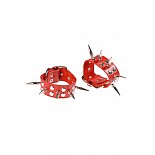 <strong>Наручники с шипами красные</strong> <br />
Наручники с шипами красные <div class="charTableblock"><div><span>Материал</span>: кожа</div><div><span>Цвет</span>: красный, розовый</div><div><span>Производитель</span>: Sitabella, Россия</div></div> Наручники с шипами красные
Наручники с шипами красные