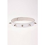 <strong>Ошейник с шипами узкий белый</strong> <br />
Ошейник с шипами узкий белый <div class="charTableblock"><div><span>Материал</span>: кожа</div><div><span>Цвет</span>: белый</div></div> Ошейник с шипами узкий белый
Ошейник с шипами узкий белый