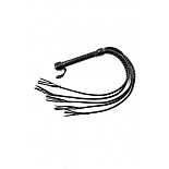 <strong>Плеть пятихвостная черная</strong> <br />
Плеть пятихвостая имеет хромированную рукоять диаметром 25 мм длиной 20 см, из которой выходят пять плетеных кожаных хвостов длиной 50 см. <div class="charTableblock"> </div> Плеть пятихвостная черная
Плеть пятихвостая имеет хромированную рукоять диаметром 25 мм длиной 20 см, из которой выходят пять плетеных кожаных хвостов длиной 50 см.