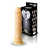 <strong>Фаллоимитатор-реалистик с рельефом на присоске </strong> <br />
С этим дилдо не удастся ни на минуту заскучать даже женщине с взыскательным в делах секса вкусом. Он может подарить самые захватывающие минуты и часы чувственного наслаждения. <br><br>
Упругий искусственный пенис с восхитительным рельефом готов ласкать вашу вагину по первому трeбованию, проникать внутрь тела так глубоко, как вам этого захочется. <br><br>
Чтобы насладиться фаллоимитатором на все 100 % и не отрываться на отдых для рук, можно закрепить его на любой гладкой и жесткой поверхности.
<div class="charTableblock"><div><span>Длина, см</span>: 19.5</div><div><span>Диаметр, см</span>: 4.3</div><div><span>Материал</span>: ЭКОй</div><div><span>Цвет</span>: телесный</div><div><span>Особенности</span>: на присоске; без мошонки</div><div><span>Длина, см</span>: 17-20</div><div><span>Диаметр, см</span>: 4</div><div><span>Производитель</span>: Сумерки богов, Россия</div></div> Фаллоимитатор-реалистик с рельефом на присоске
С этим дилдо не удастся ни на минуту заскучать даже женщине с взыскательным в делах секса вкусом. Он может подарить самые захватывающие минуты и часы чувственного наслаждения. <br><br>
Упругий искусственный пенис с восхитительным рельефом готов ласкать вашу вагину по первому трeбованию, проникать внутрь тела так глубоко, как вам этого захочется. <br><br>
Чтобы насладиться фаллоимитатором на все 100 % и не отрываться на отдых для рук, можно закрепить его на любой гладкой и жесткой поверхности.