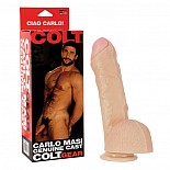 <strong>Реалистик итальянского мачо CARLO MASI 6832-01 BX SE</strong> <br />
Реалистичный фаллос-слепок итальнского горячего мачо Карло Маси. <div class="charTableblock"><div><span>Длина, см</span>: 17</div><div><span>Диаметр, см</span>: 5.5</div><div><span>Материал</span>: ПВХ (PVC)</div><div><span>Цвет</span>: телесный</div><div><span>Особенности</span>: на присоске; с мошонкой</div><div><span>Длина, см</span>: 17-20</div><div><span>Диаметр, см</span>: 5</div><div><span>Производитель</span>: California Exotic Novelties, США</div></div> Реалистик итальянского мачо CARLO MASI 6832-01 BX SE 
Реалистичный фаллос-слепок итальнского горячего мачо Карло Маси.