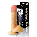 <strong>Фаллоимитатор-реалистик №5 с присоской</strong> <br />
Фаллоимитатор, имитирующий сильное напряжение полового члена. Длина 17 см, диаметр 4,2 см. Упаковка: коробка.На присоске, позволяющей, при желании, закрепить его на любой гладкой поверхности. Реалистичный по форме, цвету и ощущениям. Крепкий и упругий, достаточно толстый, с мошонкой, раскрытой головкой и рельефом из выступающих вен. <div class="charTableblock"><div><span>Длина, см</span>: 17</div><div><span>Диаметр, см</span>: 4,2</div><div><span>Материал</span>: латкес</div><div><span>Цвет</span>: телесный</div><div><span>Особенности</span>: на присоске; с мошонкой</div><div><span>Длина, см</span>: 17-20</div><div><span>Диаметр, см</span>: 4</div><div><span>Производитель</span>: Сумерки богов, Россия</div></div> Фаллоимитатор-реалистик №5 с присоской
Фаллоимитатор, имитирующий сильное напряжение полового члена. Длина 17 см, диаметр 4,2 см. Упаковка: коробка.На присоске, позволяющей, при желании, закрепить его на любой гладкой поверхности. Реалистичный по форме, цвету и ощущениям. Крепкий и упругий, достаточно толстый, с мошонкой, раскрытой головкой и рельефом из выступающих вен.