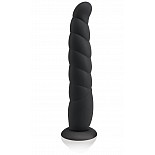 �������������-������� � ����� 10"" Dildo  Black 
����� 10 ������ (25��)
������ 2 ����� (5,1��)