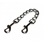 <strong>Цепь с двумя карабинами, 30 см</strong> <br />
Цепь с двумя карабинами. <div class="charTableblock"> </div> Цепь с двумя карабинами, 30 см
Цепь с двумя карабинами.