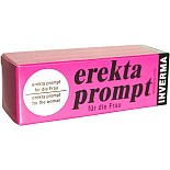 <strong>Крем Erekta Prompt для нее</strong> <br />
Erekta Prompt - возбуждающий крем для женщин. Усиливает клиторальную и влагалищную чувствительность, соответственно усиливая эффект оргазма. <div class="charTableblock"> </div> Крем Erekta Prompt для нее 
Erekta Prompt - возбуждающий крем для женщин. Усиливает клиторальную и влагалищную чувствительность, соответственно усиливая эффект оргазма.