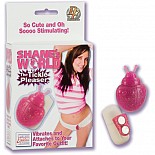 <strong>Стимулятор на трусики БОЖЬЯ КОРОВКА 0041-04 BX SE</strong> <br />
Женский вибро-стимулятор для трусиков состоит из розовой божьей коровки и вибро-яичка в мягкой силиконовой оболочке. <div class="charTableblock"> </div> Стимулятор на трусики БОЖЬЯ КОРОВКА 0041-04 BX SE
Женский вибро-стимулятор для трусиков состоит из розовой божьей коровки и вибро-яичка в мягкой силиконовой оболочке.