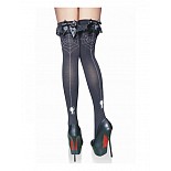 <strong>Чулки Ведьмы с паутинкой</strong> <br />
Черные чулки с косточками
<div class="charTableblock"><div><span>Размер</span>: S (42-44); M (44-46); L (46-48)</div><div><span>Цвет</span>: черный</div><div><span>Производитель</span>: Temptlife, Китай</div><div><span>В наличии</span>: S-M-L, черный</div></div> Чулки Ведьмы с паутинкой
Черные чулки с косточками