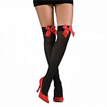 <strong>Чулки черные c красн. бантами</strong> <br />
Черные чулки с черными бантами
<div class="charTableblock"><div><span>Размер</span>: S (42-44); M (44-46); L (46-48)</div><div><span>Цвет</span>: черный</div><div><span>Производитель</span>: Temptlife, Китай</div><div><span>В наличии</span>: S-M-L, черный с красным</div></div> Чулки черные c красн. бантами
Черные чулки с черными бантами