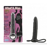 <strong>Брутальный черный фаллоимитатор, одевающийся на фаллос</strong> <br />
Насадка на фаллос позволит испытать Вашей партнёрше ощущения от двойного проникновения без посторонних лиц в Вашей спальне! Верхняя петля будет выполнять функцию эрекционного кольца, а тонкая насадка-фаллоимитатор, выполненная в виде реалистика с четко выраженной головкой, будет служить для ещё более чувственной стимуляции. Получите максимум удовольствия! Выполнен черном цвете, что позволяет использовать его в качестве атрибута садо-мазо. <div class="charTableblock"><div><span>Длина, см</span>: 16.00</div><div><span>Диаметр, см</span>: 2.50</div><div><span>Материал</span>: TPE / TPR</div><div><span>Производитель</span>: Gopaldas, Китай</div></div> Брутальный черный фаллоимитатор, одевающийся на фаллос
Насадка на фаллос позволит испытать Вашей партнёрше ощущения от двойного проникновения без посторонних лиц в Вашей спальне! Верхняя петля будет выполнять функцию эрекционного кольца, а тонкая насадка-фаллоимитатор, выполненная в виде реалистика с четко выраженной головкой, будет служить для ещё более чувственной стимуляции. Получите максимум удовольствия! Выполнен черном цвете, что позволяет использовать его в качестве атрибута садо-мазо.