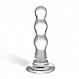 <strong>Блестящая прозрачная анальная елочка из стекла, 9 см</strong> <br />
Волшебно-красивая игрушка - елочка ручной работы из прозрачного стекла с разноцветными блестками внутри, скрученными в спираль. <div class="charTableblock"><div><span>Материал</span>: стекло</div></div> Блестящая прозрачная анальная елочка из стекла, 9 см
Волшебно-красивая игрушка - елочка ручной работы из прозрачного стекла с разноцветными блестками внутри, скрученными в спираль.