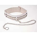 <strong>Ошейник кожаный белый шириной 50мм,с цепочкой-поводком с карабином длиной 50см 3101-3</strong> <br />
Изготовлен из натуральной кожи с велюровой подкладкой. <div class="charTableblock"><div><span>Материал</span>: кожа</div><div><span>Цвет</span>: белый</div></div> Ошейник кожаный белый шириной 50мм,с цепочкой-поводком с карабином длиной 50см 3101-3
Изготовлен из натуральной кожи с велюровой подкладкой.