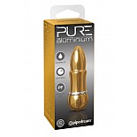 <strong>Вибромассажер PURE ALUMINIUM - GOLD SMALL рельефный золотистый</strong> <br />
Вибромассажер PURE ALUMINIUM -GOLD SMALL из новейшего эксклюзивного материала ALUMINIUM - алюминиевый вибратор. <div class="charTableblock"> </div> Вибромассажер PURE ALUMINIUM - GOLD SMALL рельефный золотистый
Вибромассажер PURE ALUMINIUM -GOLD SMALL из новейшего эксклюзивного материала ALUMINIUM - алюминиевый вибратор.