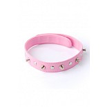 <strong>Ошейник</strong> <br />
<div class="charTableblock"><div><span>Материал</span>: кожзам</div><div><span>Цвет</span>: красный, розовый</div></div> Ошейник