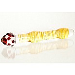 <strong>Длина № 20,5 см.
Ширина № 3 см.
</strong> <br />
Двусторонний стимулятор из стекла с шишечками на головке <div class="charTableblock"><div><span>Длина, см</span>: 20,5</div><div><span>Диаметр, см</span>: 3</div><div><span>Материал</span>: стекло</div><div><span>Цвет</span>: прозрачный</div><div><span>Особенности</span>: двухголовый; без мошонки</div><div><span>Длина, см</span>: 17-20</div><div><span>Диаметр, см</span>: 3</div><div><span>Производитель</span>: Sexus, Китай</div></div> Длина № 20,5 см.
Ширина № 3 см.
Двусторонний стимулятор из стекла с шишечками на головке