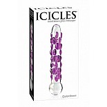 <strong>Стеклянный фаллоимитатор ICICLES № 7 - 17,8 см.</strong> <br />
Фаллоимитатор стеклянный ICICLES № 7, цвет прозрачный с фиолетовым. Взгляните на вибраторы с новой стороны: гладкая поверхность, внимание к деталям, элегантность и совершенно новые ощущения. Достаточно немного нагреть палочку – и она готова дарить невероятное наслаждение!
<br><br>При правильно уходе игрушка может служить десятилетиями.
<br><br>Капелька специального средства и теплая вода, или несколько минут в посудомоечной машине – и вибратор снова готов к использованию! <div class="charTableblock"><div><span>Длина, см</span>: 17.8</div><div><span>Диаметр, см</span>: 3.2</div><div><span>Материал</span>: стекло</div><div><span>Цвет</span>: красный/розовый</div><div><span>Особенности</span>: двухголовый; без мошонки</div><div><span>Длина, см</span>: 17-20</div><div><span>Диаметр, см</span>: 3</div><div><span>Производитель</span>: PipeDream, США</div></div> Стеклянный фаллоимитатор ICICLES № 7 - 17,8 см.
Фаллоимитатор стеклянный ICICLES № 7, цвет прозрачный с фиолетовым. Взгляните на вибраторы с новой стороны: гладкая поверхность, внимание к деталям, элегантность и совершенно новые ощущения. Достаточно немного нагреть палочку – и она готова дарить невероятное наслаждение!
<br><br>При правильно уходе игрушка может служить десятилетиями.
<br><br>Капелька специального средства и теплая вода, или несколько минут в посудомоечной машине – и вибратор снова готов к использованию!