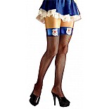 <strong>Чулки полицейского с синим верхом</strong> <br />
Чулки полицейского с синим верхом <div class="charTableblock"><div><span>Размер</span>: S (42-44); M (44-46); L (46-48)</div><div><span>Цвет</span>: черный</div><div><span>Производитель</span>: Le Frivole, Китай; Le Frivole, Китай</div></div> Чулки полицейского с синим верхом
Чулки полицейского с синим верхом