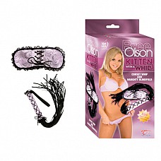 <strong>Сатиновая маска с кружевом и плеть BREE OLSON 8110-7 BX TS</strong> <br />
Поиграйте сегодня вечером! Маска на глаза с черным кружевом и щнуровкой и плетка с длинными шнурами от крастоки BREE OLSON необычный аксессуар для любовных игр! Длина шнуров плетки из кожзаменителя 40 см, рукояти - 20 см.<div class="charTableblock"> </div> Сатиновая маска с кружевом и плеть BREE OLSON 8110-7 BX TS
Поиграйте сегодня вечером! Маска на глаза с черным кружевом и щнуровкой и плетка с длинными шнурами от крастоки BREE OLSON необычный аксессуар для любовных игр! Длина шнуров плетки из кожзаменителя 40 см, рукояти - 20 см.