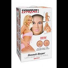 <strong>Кукла надувная Pipedream Extreme Dollz Hannah Harper Life-Size Love Doll с вставками блондинка.</strong> <br />
Кукла надувная PDX Dolls – Hannah Harper – страстная блондинка с манящим взглядом голубых глаз, с пушистыми ресницами, нежно-розовыми губами и сексуально приоткрытым ртом. Красивые кисти рук, тоненькие изящные пальчики, восхитительный маникюр, и сексуальность – через край.<br/>• Реалистичная вставка вагина и анус, может использоваться как отдельный мастурбатор.<br/>• 3D модель лица, реалистичные белокурые волосы.<br/>• Реалистичные глаза с пушистыми ресницами.<br/>• Сексуально приоткрытый рот.<br/>• Реалистичные груди и соски.<br/>• Реалистичные кисти и ступни с аккуратным маникюром и педикюром.<br/>• Поворот рук на 360 градусов.<br/>• Рост: 150 см.<br/>• Имеется винил комплект для ремонта и насос.<br/>• Яркая индивидуальная упаковка из плотного картона с ручкой, с описанием и фотографиями, через прозрачное окно видно лицо куклы.<br/>• Материал: TPR, силикон, ПВХ.<br/>• Цвет телесный.<br/>Производитель: PIPEDREAM, США.<br/>Кукла надувная PDX Dolls – Hannah Harper – страстная блондинка с манящим взглядом голубых глаз, с пушистыми ресницами, нежно-розовыми губами и сексуально приоткрытым ртом. Красивые кисти рук, тоненькие изящные пальчики, восхитительный маникюр, и сексуальность – через край.<br/>• Реалистичная вставка вагина и анус, может использоваться как отдельный мастурбатор.<br/>• 3D модель лица, реалистичные белокурые волосы.<br/>• Реалистичные глаза с пушистыми ресницами.<br/>• Сексуально приоткрытый рот.<br/>• Реалистичные груди и соски.<br/>• Реалистичные кисти и ступни с аккуратным маникюром и педикюром.<br/>• Поворот рук на 360 градусов.<br/>• Рост: 150 см.<br/>• Имеется винил комплект для ремонта и насос.<br/>• Яркая индивидуальная упаковка из плотного картона с ручкой, с описанием и фотографиями, через прозрачное окно видно лицо куклы.<br/>• Материал: TPR, силикон, ПВХ.<br/>• Цвет телесный.<br/>Производитель: PIPEDREAM, США.<div class="charTableblock"><div><span>Цвет</span>: телесный</div><div><span>Материал</span>: ПВХ (PVC); TPE / TPR</div><div><span>Особенности</span>: женщина</div><div><span>Наличие вибрации</span>: без вибрации</div><div><span>Производитель</span>: PipeDream, США</div></div> Кукла надувная Pipedream Extreme Dollz Hannah Harper Life-Size Love Doll с вставками блондинка.
Кукла надувная PDX Dolls – Hannah Harper – страстная блондинка с манящим взглядом голубых глаз, с пушистыми ресницами, нежно-розовыми губами и сексуально приоткрытым ртом. Красивые кисти рук, тоненькие изящные пальчики, восхитительный маникюр, и сексуальность – через край.<br/>• Реалистичная вставка вагина и анус, может использоваться как отдельный мастурбатор.<br/>• 3D модель лица, реалистичные белокурые волосы.<br/>• Реалистичные глаза с пушистыми ресницами.<br/>• Сексуально приоткрытый рот.<br/>• Реалистичные груди и соски.<br/>• Реалистичные кисти и ступни с аккуратным маникюром и педикюром.<br/>• Поворот рук на 360 градусов.<br/>• Рост: 150 см.<br/>• Имеется винил комплект для ремонта и насос.<br/>• Яркая индивидуальная упаковка из плотного картона с ручкой, с описанием и фотографиями, через прозрачное окно видно лицо куклы.<br/>• Материал: TPR, силикон, ПВХ.<br/>• Цвет телесный.<br/>Производитель: PIPEDREAM, США.<br/>Кукла надувная PDX Dolls – Hannah Harper – страстная блондинка с манящим взглядом голубых глаз, с пушистыми ресницами, нежно-розовыми губами и сексуально приоткрытым ртом. Красивые кисти рук, тоненькие изящные пальчики, восхитительный маникюр, и сексуальность – через край.<br/>• Реалистичная вставка вагина и анус, может использоваться как отдельный мастурбатор.<br/>• 3D модель лица, реалистичные белокурые волосы.<br/>• Реалистичные глаза с пушистыми ресницами.<br/>• Сексуально приоткрытый рот.<br/>• Реалистичные груди и соски.<br/>• Реалистичные кисти и ступни с аккуратным маникюром и педикюром.<br/>• Поворот рук на 360 градусов.<br/>• Рост: 150 см.<br/>• Имеется винил комплект для ремонта и насос.<br/>• Яркая индивидуальная упаковка из плотного картона с ручкой, с описанием и фотографиями, через прозрачное окно видно лицо куклы.<br/>• Материал: TPR, силикон, ПВХ.<br/>• Цвет телесный.<br/>Производитель: PIPEDREAM, США.
