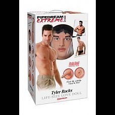 <strong>Кукла надувная PDX Dollz - Tyler Rocks.</strong> <br />
Кукла надувная PDX Dolls – Tyler Rocks – сексуальный брюнет с роскошной шевелюрой, густыми бровями, голубыми глазами и чувственными пухлыми губами. Атлетическое телосложение, безупречные черты лица – страстный любовник для горячего секса.<br/>• Реалистичный половой член и анус.<br/>• Половой член Размер: длина 16 см, 4,7 см.<br/>• 3D модель лица, реалистичные волосы.<br/>• Реалистичные соски.<br/>• Рот закрыт.<br/>• Реалистичные кисти и ступни.<br/>• Поворот рук на 360 градусов.<br/>• Рост: 150 см.<br/>• Имеется винил комплект для ремонта и насос.<br/>• Яркая индивидуальная упаковка из плотного картона с ручкой, с описанием и фотографиями, через прозрачное окно видно лицо куклы.<br/>• Материал: TPR, силикон, ПВХ.<br/>• Цвет телесный.<br/>Производитель: PIPEDREAM, США.<div class="charTableblock"><div><span>Производитель</span>: PipeDream, США</div></div> Кукла надувная PDX Dollz - Tyler Rocks.
Кукла надувная PDX Dolls – Tyler Rocks – сексуальный брюнет с роскошной шевелюрой, густыми бровями, голубыми глазами и чувственными пухлыми губами. Атлетическое телосложение, безупречные черты лица – страстный любовник для горячего секса.<br/>• Реалистичный половой член и анус.<br/>• Половой член Размер: длина 16 см, 4,7 см.<br/>• 3D модель лица, реалистичные волосы.<br/>• Реалистичные соски.<br/>• Рот закрыт.<br/>• Реалистичные кисти и ступни.<br/>• Поворот рук на 360 градусов.<br/>• Рост: 150 см.<br/>• Имеется винил комплект для ремонта и насос.<br/>• Яркая индивидуальная упаковка из плотного картона с ручкой, с описанием и фотографиями, через прозрачное окно видно лицо куклы.<br/>• Материал: TPR, силикон, ПВХ.<br/>• Цвет телесный.<br/>Производитель: PIPEDREAM, США.