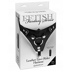 <strong>Страпон-трусики Fetish Fantasy Series Leather Low-Rider Harness женские для крепления фаллоимитаторо</strong> <br />
<div class="charTableblock"><div><span>Цвет</span>: черный</div><div><span>Особенности</span>: трусики; с вибрацией; harness</div></div> Страпон-трусики Fetish Fantasy Series Leather Low-Rider Harness женские для крепления фаллоимитаторо