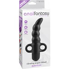 <strong>Вибромассажер простаты VIBRATING P-SPOT RIBBED Черный</strong> <br />
<div class="charTableblock"><div><span>Длина, см</span>: 16</div><div><span>Диаметр, см</span>: 3.2</div><div><span>Материал</span>: TPE / TPR</div><div><span>Цвет</span>: черный</div><div><span>Особенности</span>: массажер простаты</div><div><span>Особенности</span>: с вибрацией</div><div><span>Длина, см</span>: 13-16</div><div><span>Диаметр, см</span>: 3</div></div> Вибромассажер простаты VIBRATING P-SPOT RIBBED Черный