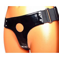 <strong>Трусики черные лаковые для страпона 52002ars</strong> <br />
Трусики для страпона черного цвета, изготовлены блестящего лакового материала.<div class="charTableblock"><div><span>Цвет</span>: черный</div><div><span>Особенности</span>: трусики; harness</div></div> Трусики черные лаковые для страпона 52002ars
Трусики для страпона черного цвета, изготовлены блестящего лакового материала.