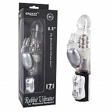 <strong>Вибратор Classicle Rabbit Silver EK-1504-Sv</strong> <br />
Вибратор ротацией с клиторальным стимулятором в виде зайчика.<div class="charTableblock"> </div> Вибратор Classicle Rabbit Silver EK-1504-Sv
Вибратор ротацией с клиторальным стимулятором в виде зайчика.