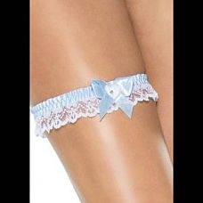 <strong>Ажурная подвязка с бантом и сердечком</strong> <br />
Подвязка бело-голубая на эластичной резинке, украшенная сатиновым бантиком.<div class="charTableblock"><div><span>Размер</span>: S (42-44); M (44-46); L (46-48)</div><div><span>Цвет</span>: белый</div><div><span>Производитель</span>: Roxana, Польша</div><div><span>В наличии</span>: S-M-L, белый с голубым</div></div> Ажурная подвязка с бантом и сердечком
Подвязка бело-голубая на эластичной резинке, украшенная сатиновым бантиком.