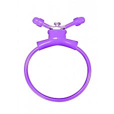 ����������� ����� Adjustable Cockring Purple SH-SHT156PUR 
