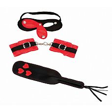 <strong>Набор для игры вдвоем</strong> <br />
Набор для эротических игр.<div class="charTableblock"><div><span>Производитель</span>: Shirley of Hollywood, США</div></div> Набор для игры вдвоем
Набор для эротических игр.