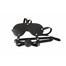 <strong>Набор для БДСМ: маска и кляп, Черный</strong> <br />
Брутальный набор для любителей жесткого БДСМ.<div class="charTableblock"><div><span>Материал</span>: кожа</div><div><span>Цвет</span>: черный</div></div> Набор для БДСМ: маска и кляп, Черный
Брутальный набор для любителей жесткого БДСМ.