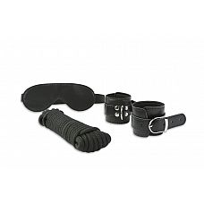 <strong>Набор для бондажа</strong> <br />
Старт-набор для тех, кто хочет начать «карьеру БДСМ»! универсальная атрибутика, без которой не обойдется ни одна ролевая игра – 2 пары манжет, закрытая маска на глаза и верёвка для связывания.<div class="charTableblock"> </div> Набор для бондажа
Старт-набор для тех, кто хочет начать «карьеру БДСМ»! универсальная атрибутика, без которой не обойдется ни одна ролевая игра – 2 пары манжет, закрытая маска на глаза и верёвка для связывания.