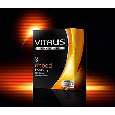  VITALIS premium 3 Ribbed - 3 . 
     , ,     .