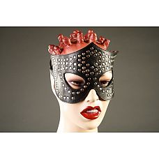 <strong>Чёрная маска-очки с клёпками</strong> <br />
Маска ручной работы изготовлена из натуральной кожи и украшена металлическими заклепками.<div class="charTableblock"><div><span>Материал</span>: кожа</div><div><span>Производитель</span>: Подиум, Россия</div></div> Чёрная маска-очки с клёпками
Маска ручной работы изготовлена из натуральной кожи и украшена металлическими заклепками.