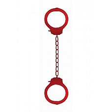 <strong>Красные оковы на ноги Pleasure Legcuffs</strong> <br />
Браслеты БДСМ выполнены в красном цвете из безопасного материала, наручники соединены между собой звеньями, изящной тонкой металлической цепочкой.<div class="charTableblock"><div><span>Материал</span>: металл</div><div><span>Цвет</span>: красный, розовый</div><div><span>Производитель</span>: OUCH by Shots Media BV, Нидерланды</div></div> Красные оковы на ноги Pleasure Legcuffs
Браслеты БДСМ выполнены в красном цвете из безопасного материала, наручники соединены между собой звеньями, изящной тонкой металлической цепочкой.