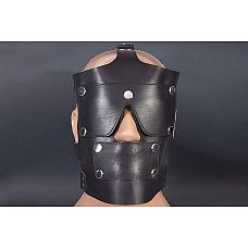 <strong>Чёрная кожаная маска РАБоСЕКС </strong> <br />
Застёжка - 3 боковых ремешка с пряжками и один сверху, отстёгивающиеся накладки на прорези для глаз и рта.<div class="charTableblock"><div><span>Материал</span>: кожа</div><div><span>Производитель</span>: Beastly, Россия</div></div> Чёрная кожаная маска РАБоСЕКС
Застёжка - 3 боковых ремешка с пряжками и один сверху, отстёгивающиеся накладки на прорези для глаз и рта.