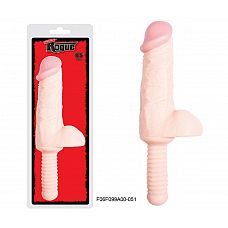 <strong>Фаллоимитатор с ручкой Rogue - 36 см. </strong> <br />
Реалистичный фаллоимитатор-гигант с ярко выраженными венами и головкой.<div class="charTableblock"><div><span>Длина, см</span>: 36</div><div><span>Диаметр, см</span>: 4</div><div><span>Материал</span>: ПВХ (PVC)</div><div><span>Цвет</span>: телесный</div><div><span>Особенности</span>: с мошонкой</div><div><span>Длина, см</span>: 25 и более</div><div><span>Диаметр, см</span>: 4</div><div><span>Производитель</span>: NMC, Канада</div></div> Фаллоимитатор с ручкой Rogue - 36 см.
Реалистичный фаллоимитатор-гигант с ярко выраженными венами и головкой.