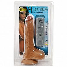 <strong>Реалистичный вибратор MORPHEUS DREAMER - 19 см.</strong> <br />
Реалистичный вибратор MORPHEUS DREAMER.<div class="charTableblock"><div><span>Длина, см</span>: 19</div><div><span>Диаметр, см</span>: 3.5</div><div><span>Материал</span>: ПВХ (PVC)</div><div><span>Цвет</span>: телесный</div><div><span>Особенности</span>: на присоске; с мошонкой; с вибрацией</div><div><span>Длина, см</span>: 17-20</div><div><span>Диаметр, см</span>: 3</div><div><span>Производитель</span>: NMC, Канада</div></div> Реалистичный вибратор MORPHEUS DREAMER - 19 см.
Реалистичный вибратор MORPHEUS DREAMER.