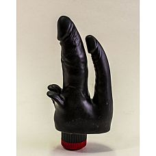 <strong>Чёрный вибромассажёр с двумя стволами и лепестками - 17 см.</strong> <br />
Черный реалистичный вибратор с двумя стволами, клиторальными лепестками и с плавной регулировкой скорости вибрации.<div class="charTableblock"> </div> Чёрный вибромассажёр с двумя стволами и лепестками - 17 см.
Черный реалистичный вибратор с двумя стволами, клиторальными лепестками и с плавной регулировкой скорости вибрации.