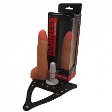 <strong>Телесная насадка в комплекте с трусиками Харнесс - 18 см.</strong> <br />
Это эротический аксессуар, в комплект к которому дополнительно входит пояс Harness, позволяющий партнерам поменяться ролями во время полового акта и получить массу новых незабываемых ощущений.<div class="charTableblock"><div><span>Длина, см</span>: 18</div><div><span>Диаметр, см</span>: 3.5</div><div><span>Длина, см</span>: 17-20</div><div><span>Диаметр, см</span>: 3</div><div><span>Материал</span>: киберкожа</div><div><span>Цвет</span>: телесный</div><div><span>Особенности</span>: комплект; vac-u-lock</div><div><span>Производитель</span>: Биоклон, Россия</div></div> Телесная насадка в комплекте с трусиками Харнесс - 18 см.
Это эротический аксессуар, в комплект к которому дополнительно входит пояс Harness, позволяющий партнерам поменяться ролями во время полового акта и получить массу новых незабываемых ощущений.