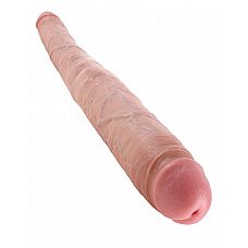 <strong>Двусторонний дилдо TAPERED DOUBLE DILDO - 40,6 см.</strong> <br />
Фаллоимитатор двухсторонний 16 TAPERED DOUBLE DILDO из коллекции KING COCK выполненный из высококачественного материала .<div class="charTableblock"><div><span>Длина, см</span>: 40.6</div><div><span>Диаметр, см</span>: 4.3</div><div><span>Материал</span>: ПВХ (PVC)</div><div><span>Цвет</span>: телесный</div><div><span>Особенности</span>: двухголовый; без мошонки</div><div><span>Длина, см</span>: 25 и более</div><div><span>Диаметр, см</span>: 4</div><div><span>Производитель</span>: PipeDream, США</div></div> Двусторонний дилдо TAPERED DOUBLE DILDO - 40,6 см.
Фаллоимитатор двухсторонний 16 TAPERED DOUBLE DILDO из коллекции KING COCK выполненный из высококачественного материала .